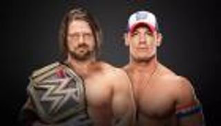 ستايلز يستفز جون سينا خلال توقيع عقد نزال بطولة الـWWE