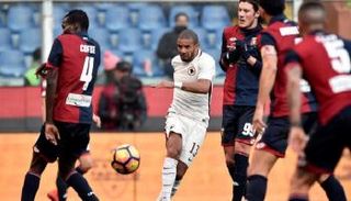 بيريز لاعب روما أمام جنوى