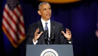 الخطاب الأخير لأوباما