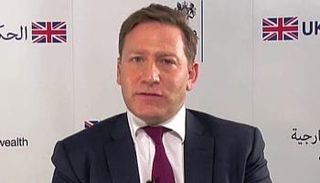 إدوين سموال، المتحدث باسم الحكومة البريطانية في الشرق الأوسط وشمال إفريقيا