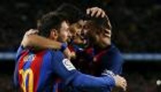 MSN يقود برشلونة لربع نهائي الكأس