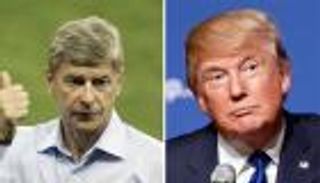 فينجر يتقمص دور ترامب ردا على سؤال صحفي 