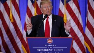 الرئيس الأمريكي المنتخب، دونالد ترامب