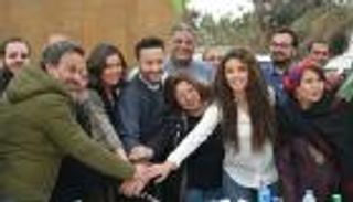 بالصور.. حمادة هلال يحتفل ببدء تصوير "طاقة القدر"