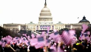 البيت الأبيض خلال حقل تنصيب أوباما في 2009 - رويترز