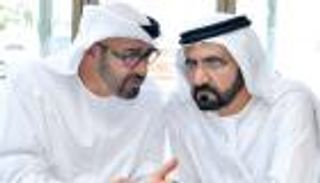 الشيخ محمد بن راشد يزور الشيخ محمد بن زايد