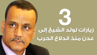 زيارات سابقة لولد الشيخ إلى عدن