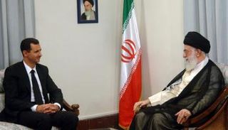 المرشد خامنئي وبشار الأسد