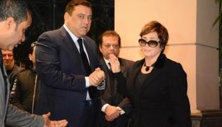 جانب من عزاء الراحلة كريمة مختار