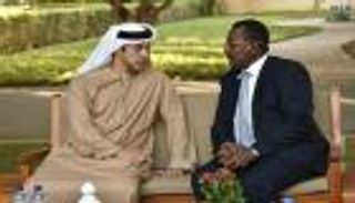 منصور بن زايد يستقبل مبعوث البشير .. والسودان يشكر الإمارات