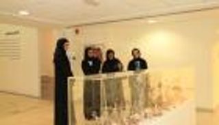 الكعبي والقاسمي في زيارة لبينالي الشارقة للأطفال