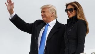 دونالد ترامب وزوجته