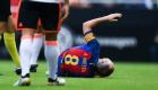 برشلونة يفقد إنييستا أمام إيبار