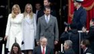 عائلة ترامب تصل الكونجرس لبدء حفل تنصيبه رئيساً