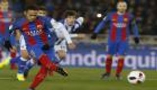 ركلة جزاء نيمار تنهي عقدتي برشلونة مع أنويتا
