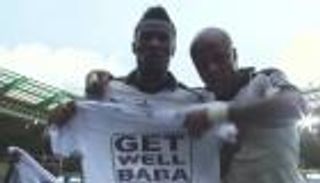 بالفيديو.. منتخب غانا يدعم المصاب "بابا" أمام مالي