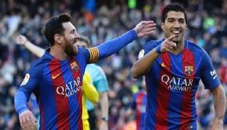 سواريز وميسي