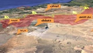 خريطة الضربات الإسرائيلية على سوريا