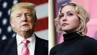 مادونا وترامب