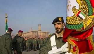 صورة الفرقة الإماراتية المشاركة في يوم الجمهورية الهندي