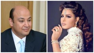 أحلام وعمرو أديب 