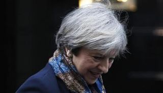 رئيسة الوزراء البريطانية تيريزا ماي