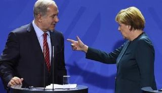 ميركل ونتنياهو