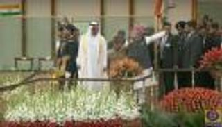 بالصور.. محمد بن زايد يشهد احتفال الهند بيوم الجمهورية