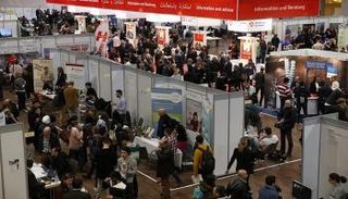 معرض للفرص الوظيفية للاجئين والمهاجرين في برلين