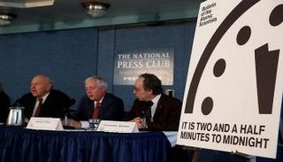 ساعة "يوم القيامة" الرمزية