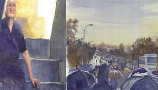 لوحات الفنانة والطبيبة ريهام عفيفي