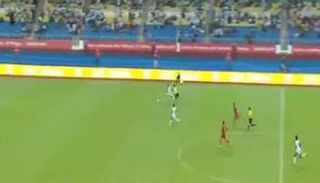 صورة من المباراة