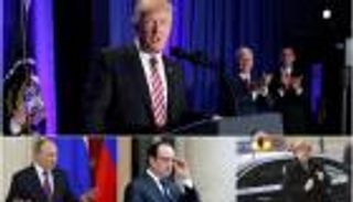ترامب يحادث 5 زعماء هاتفيا على رأسهم بوتين