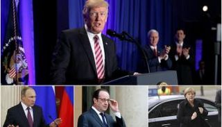 ترامب يحادث 5 زعماء هاتفيا على رأسهم بوتين