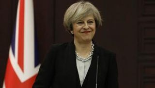 رئيسة وزراء بريطانيا تيريزا ماي
