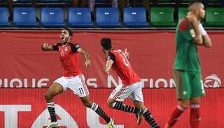 كهربا يحتفل بالتسجيل في المغرب