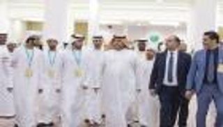 الشيخ سعيد بن طحنون يزور معرض العين للكتاب 2017