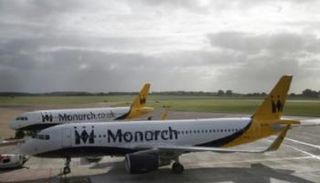 مونارك البريطانية للطيران تشهر  إفلاسها