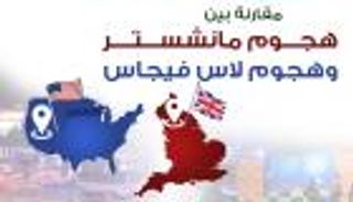 إنفوجراف.. مقارنة بين هجومي مانشستر ولاس فيجاس