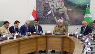 مسعود بارزاني يترأس اجتماعا بأربيل