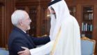 تميم يستقبل وزير خارجية إيران.. تحالف الشر يظهر للعلن 