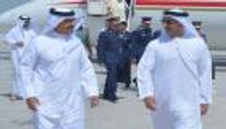 سيف بن زايد يستقبل وزير الداخلية البحريني