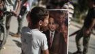 بالصور.. لافتات السيسي و"تحيا مصر" في غزة.. رسالة وفاء فلسطينية