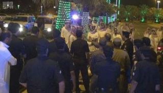 صورة نشرتها وزارة الداخلية السعودية للموقفين