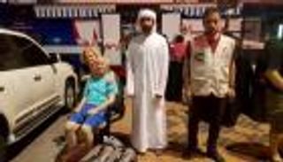مساعدات عاجلة لـلمتضررين من حريق بناية في أبوظبي