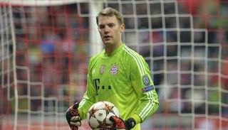 بايرن يبحث عن بديل لنوير المصاب 