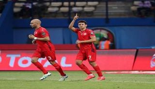 "هاتريك" المساكني يضع تونس على أعتاب المونديال