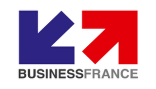 شعار الوكالة الوطنية لدعم تنمية الاقتصاد الفرنسي دوليا