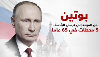 الرئيس الروسي، فلاديمير بوتين 