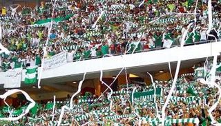 مساندة الجماهير السعودية لمصر تجتاح 